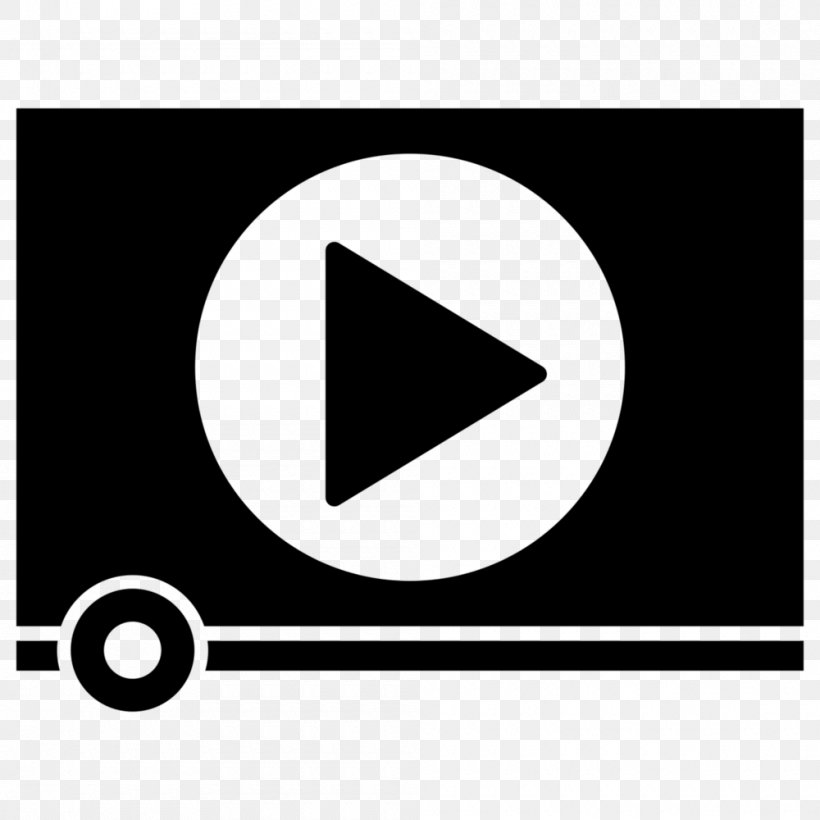 YouTube Video Internet, PNG, 1000x1000px, Youtube, Area, Black And White, Brand, Internet Download Free