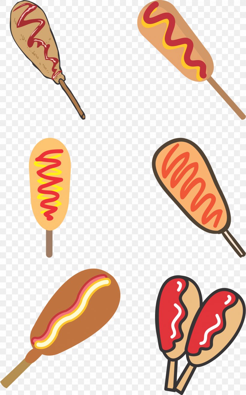 Corn Dog Hot Dog Fast Food Clip Art, PNG, 1496x2400px, Corn Dog, Artwork, Fast Food, Food, Hot Dog Download Free