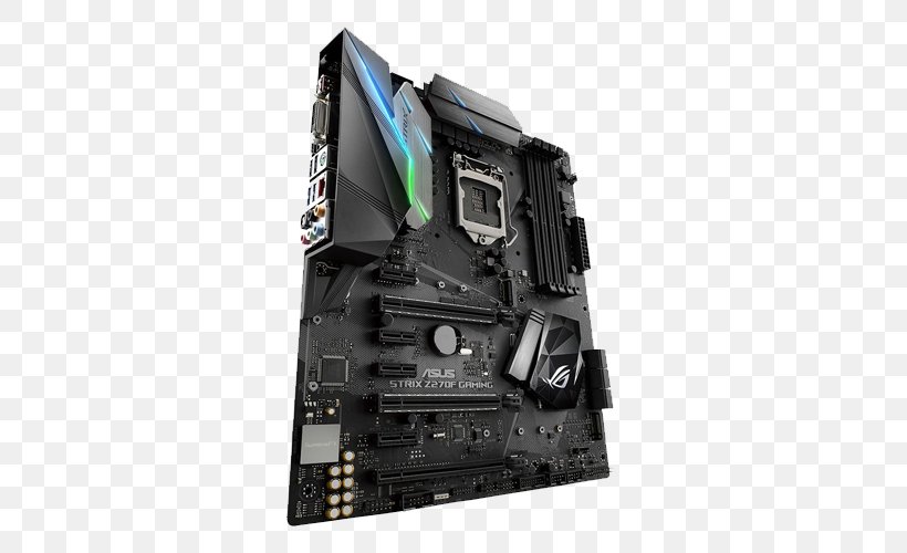 Intel Kaby Lake LGA 1151 ASUS ROG STRIX Z270F GAMING Motherboard, PNG, 500x500px, Intel, Asus, Asus Rog Maximus Ix Extreme, Asus Rog Strix Z270f Gaming, Atx Download Free