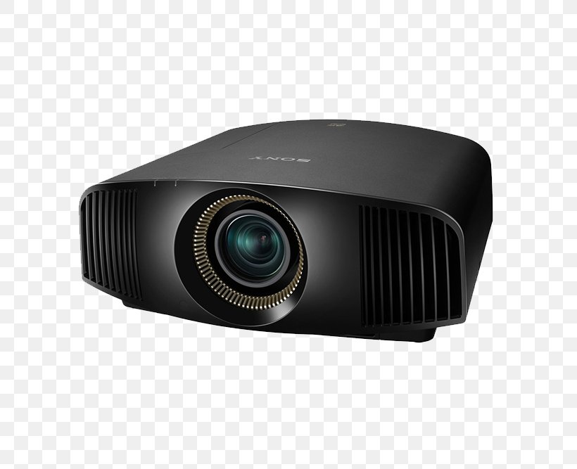 Silicon X-tal Reflective Display Multimedia Projectors Sony VPL-VW285ES Home Theater Systems Sony Corporation, PNG, 667x667px, 4k Resolution, Silicon Xtal Reflective Display, Cinema, Home Theater Projectors, Home Theater Systems Download Free