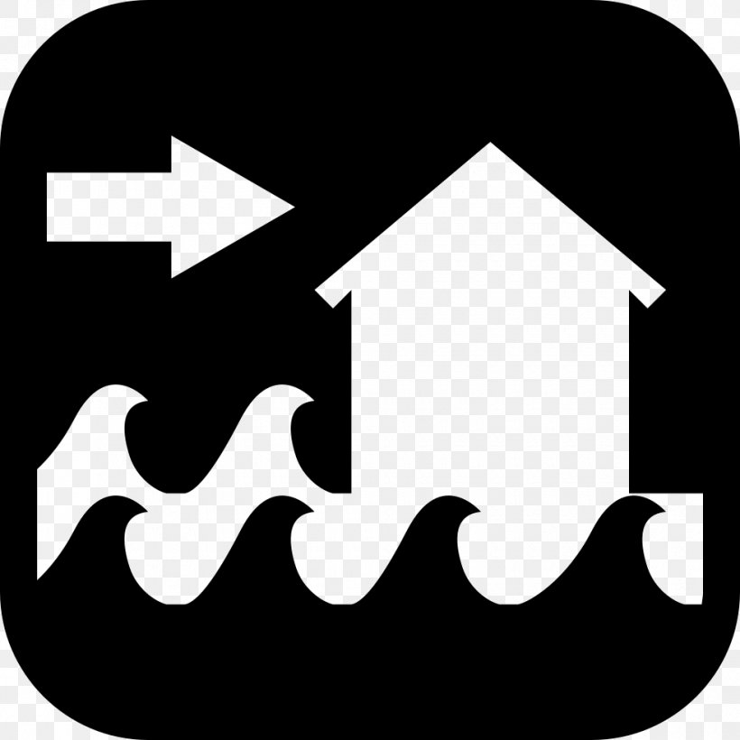 Flood Risk, PNG, 980x980px, Flood, Area, Biological Hazard, Black, Black And White Download Free