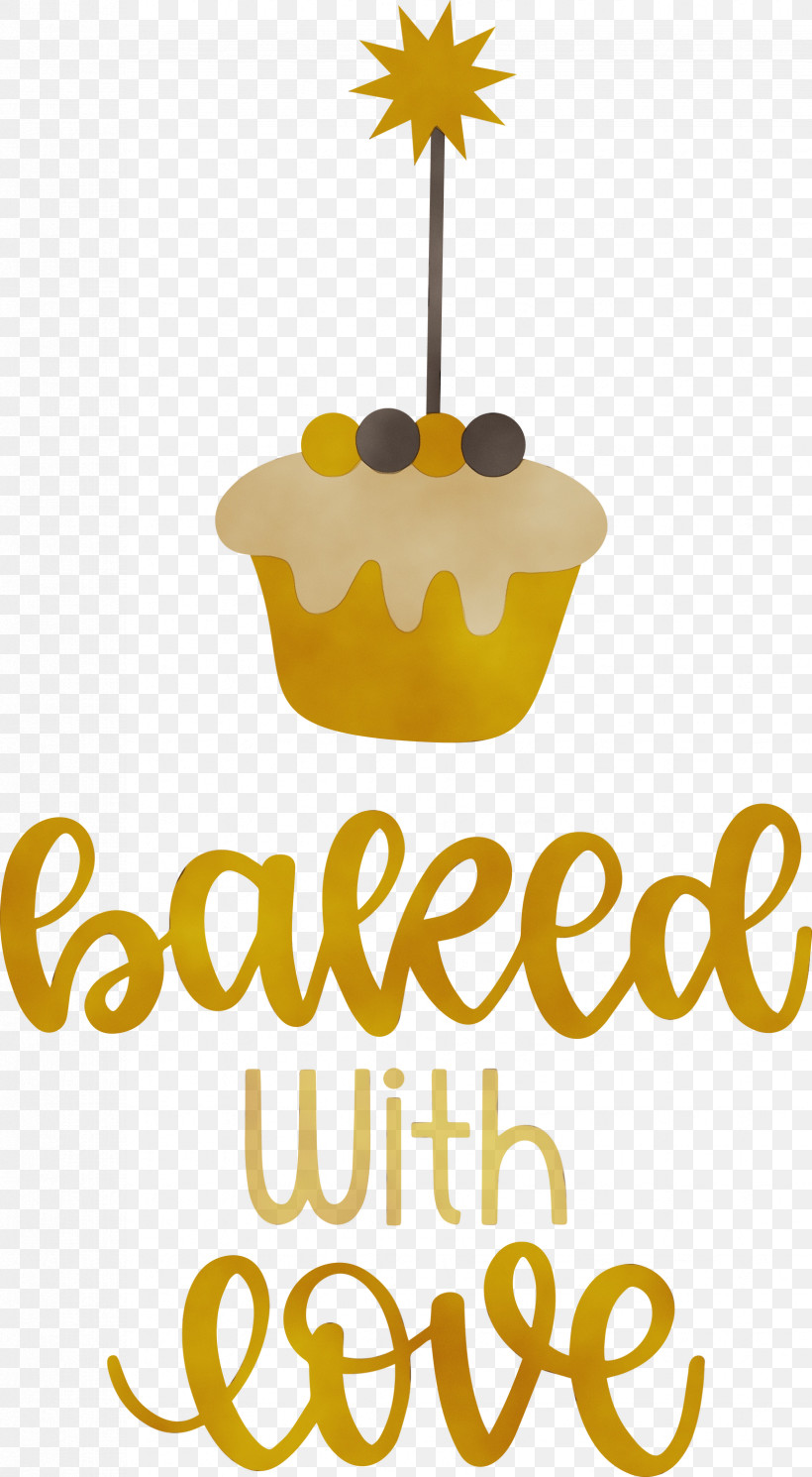 Logo Cake Stand Yellow Line Meter, PNG, 1651x3000px, Baked With Love, Cake, Cake Stand, Cupcake, Flower Download Free
