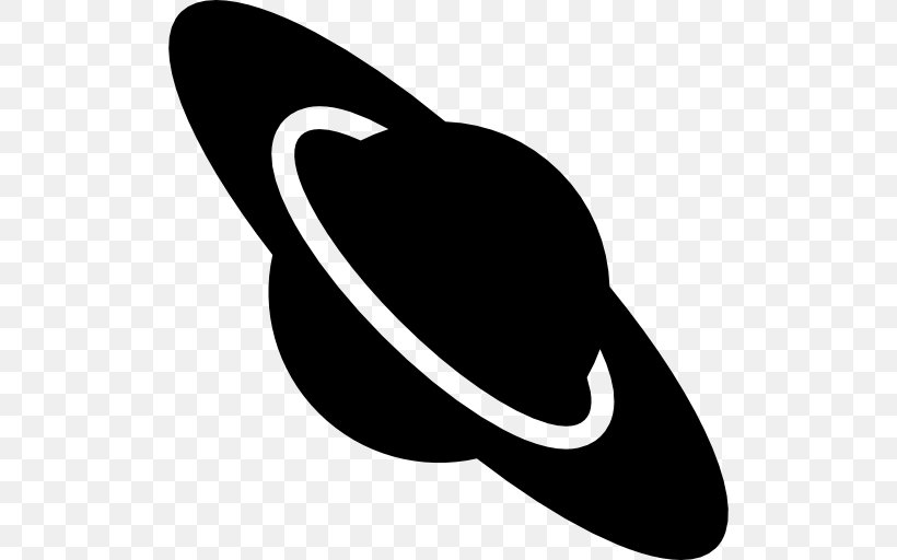 Planet Saturn Clip Art, PNG, 512x512px, Planet, Artwork, Black And White, Monochrome, Monochrome Photography Download Free