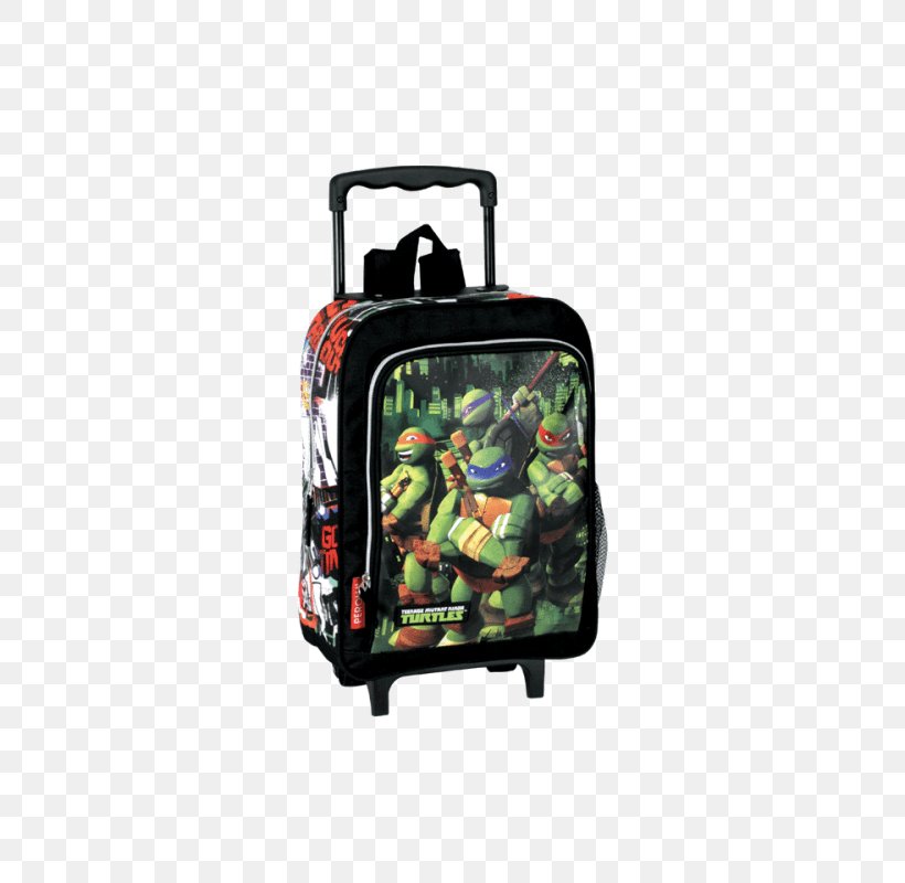 Teenage Mutant Ninja Turtles Bag Backpack Trolley, PNG, 700x800px, Turtle, Backpack, Bag, Baggage, Clothing Download Free
