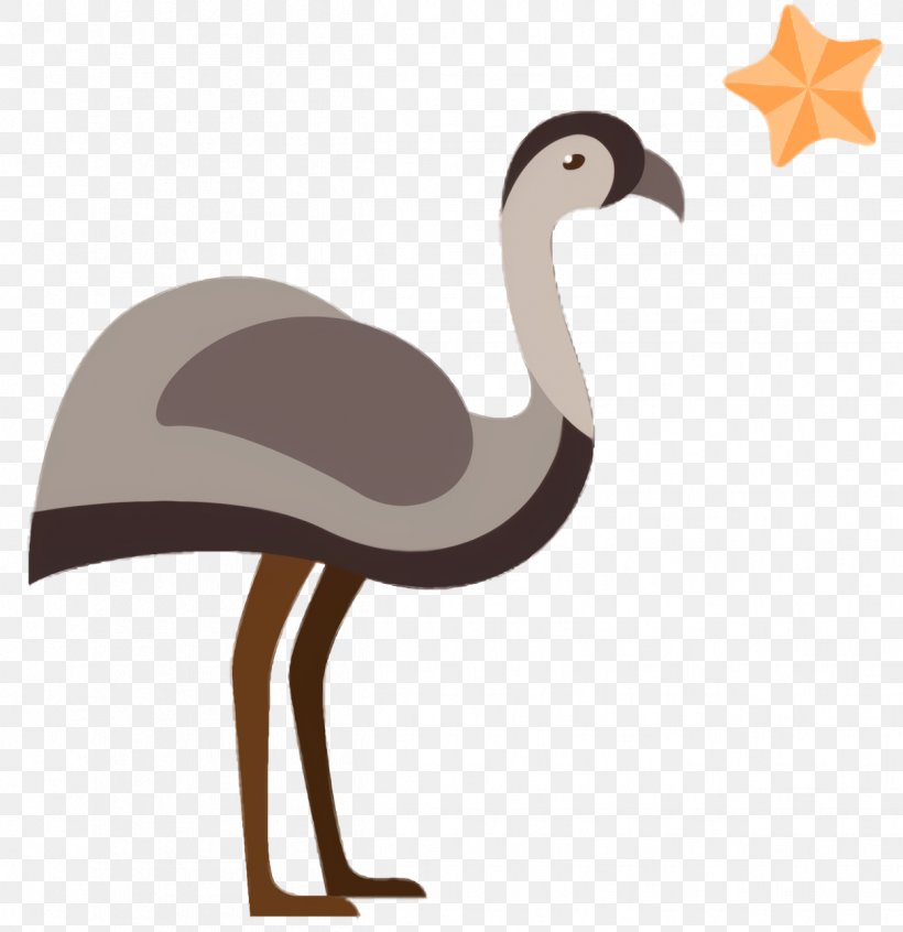 Crane Bird, PNG, 1248x1288px, Common Ostrich, Animal, Beak, Bird, Cartoon Download Free