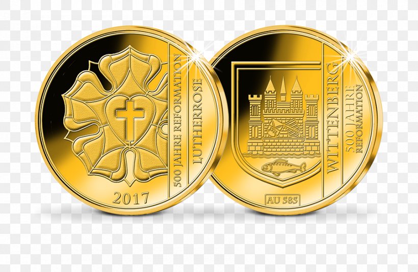 Gold Coin Gold Coin Reformation Anniversary 2017, PNG, 900x588px, Coin, American Gold Eagle, Commemorative Coin, Currency, Gold Download Free