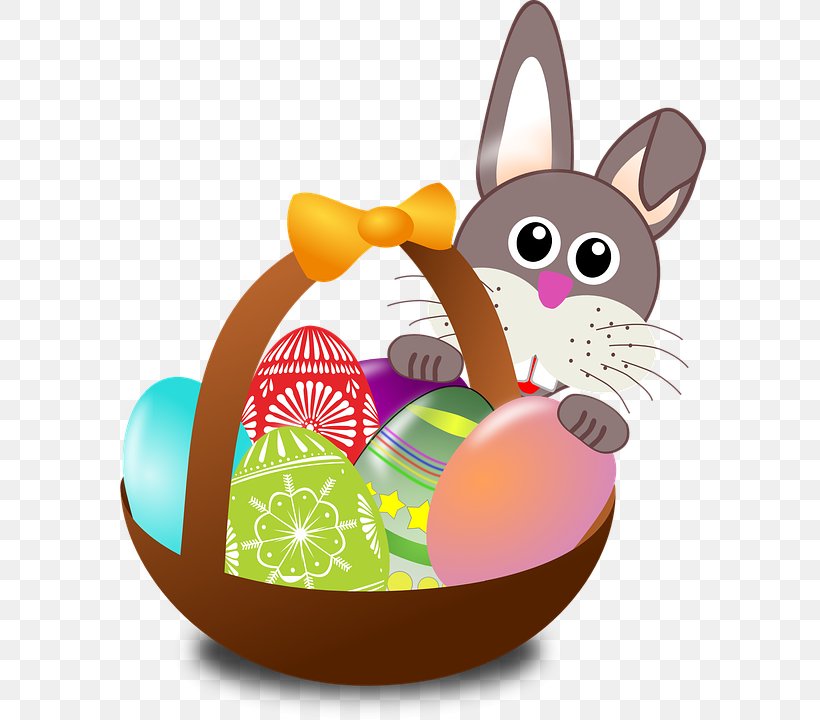 Easter Bunny Egg Hunt Easter Basket Child, PNG, 592x720px, Easter, Basket, Child, Easter Basket, Easter Bunny Download Free