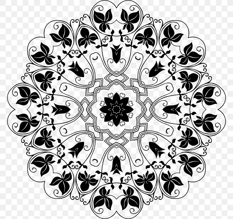 Floral Design Flower Pattern, PNG, 770x770px, Floral Design, Art, Black And White, Can Stock Photo, Decorative Arts Download Free