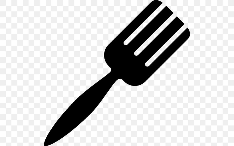 Fork Symbol Knife, PNG, 512x512px, Fork, Black And White, Cutlery, Hardware, Heart Download Free