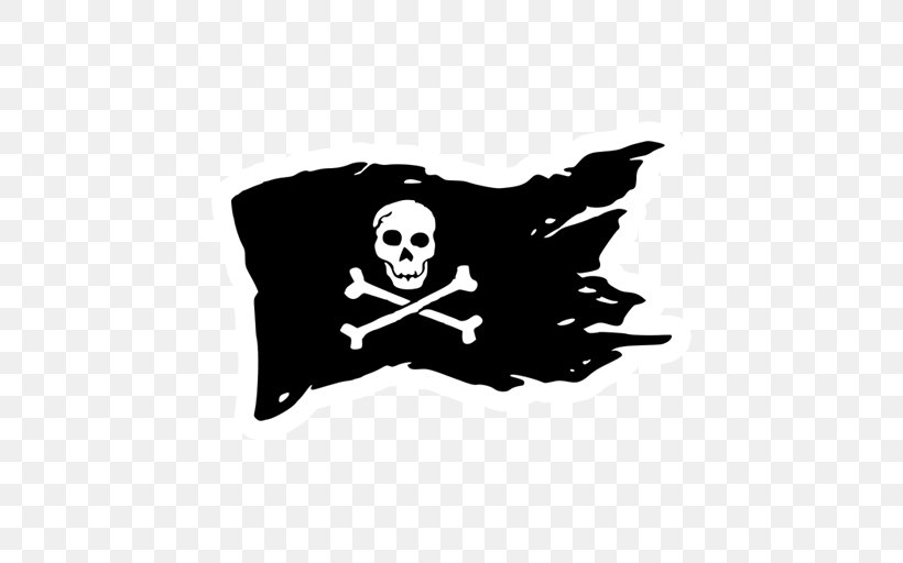 Jolly Roger Clip Art Favorite Themes Pirate Openclipart, PNG, 512x512px, Jolly Roger, Black, Black And White, Calico Jack, Fictional Character Download Free