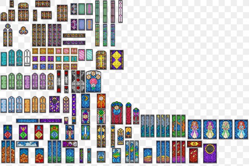 RPG Maker MV Window RPG Maker 2003 Stained Glass Tile-based Video Game, PNG, 1536x1024px, Rpg Maker Mv, Area, Cathedral, Church Window, Glass Download Free