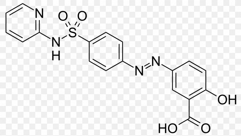 Sulfasalazine Ofloxacin Structure Phthalylsulfathiazole Acid, PNG, 1200x677px, Watercolor, Cartoon, Flower, Frame, Heart Download Free