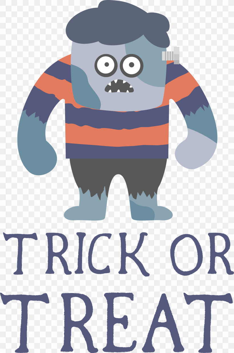 Trick Or Treat Trick-or-treating Halloween, PNG, 1991x3000px, Trick Or Treat, Art Deco, Cartoon, Halloween, Icon Design Download Free
