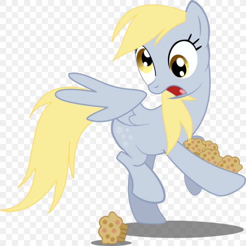 Derpy Hooves My Little Pony Horse Muffin, PNG, 1024x1024px, Derpy Hooves, Art, Beak, Bird, Carnivoran Download Free