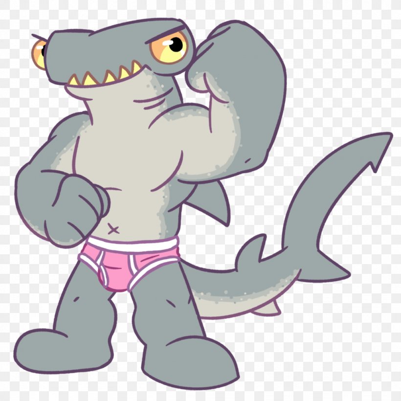 Hammerhead Shark Drawing Cartoon, PNG, 1024x1024px, Shark, Animal, Art, Bull Shark, Cartoon Download Free