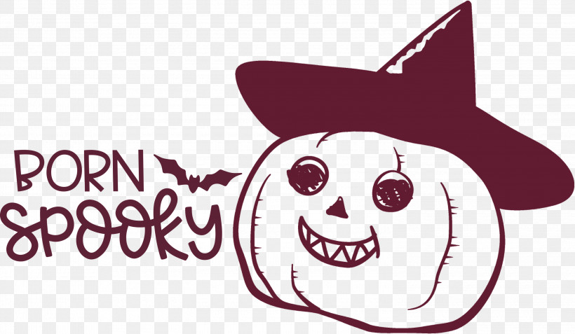 Spooky Pumpkin Halloween, PNG, 3000x1746px, Spooky, Cartoon, Character, Face, Halloween Download Free