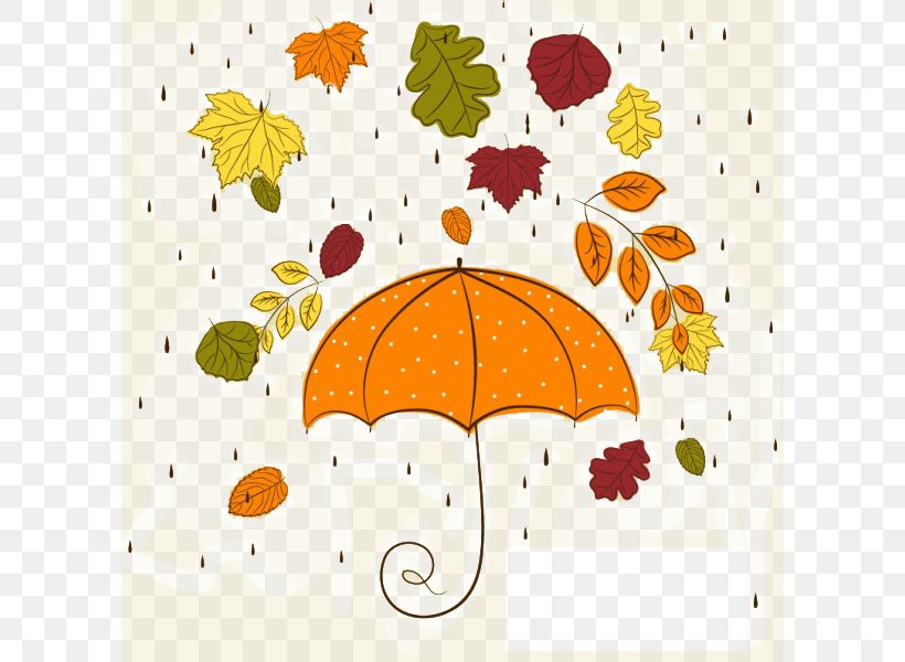 Autumn Rain Royalty-free Clip Art, PNG, 600x600px, Autumn, Art, Autumn Leaf Color, Drawing, Drop Download Free