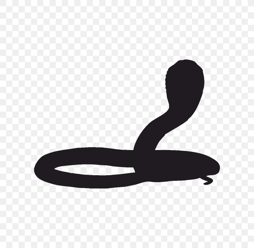Snake Silhouette Reptile King Cobra Stencil, PNG, 800x800px, Snake, Black, Black And White, Black Rat Snake, Cobra Download Free