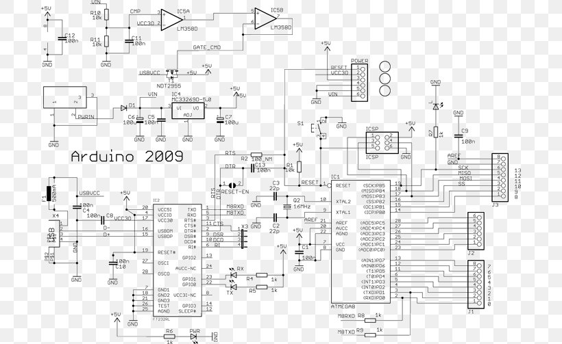 Arduino Electronic Circuit Wiring Diagram Schematic Circuit Diagram Png 700x503px Arduino Arduino Uno Area Atmega328 Black