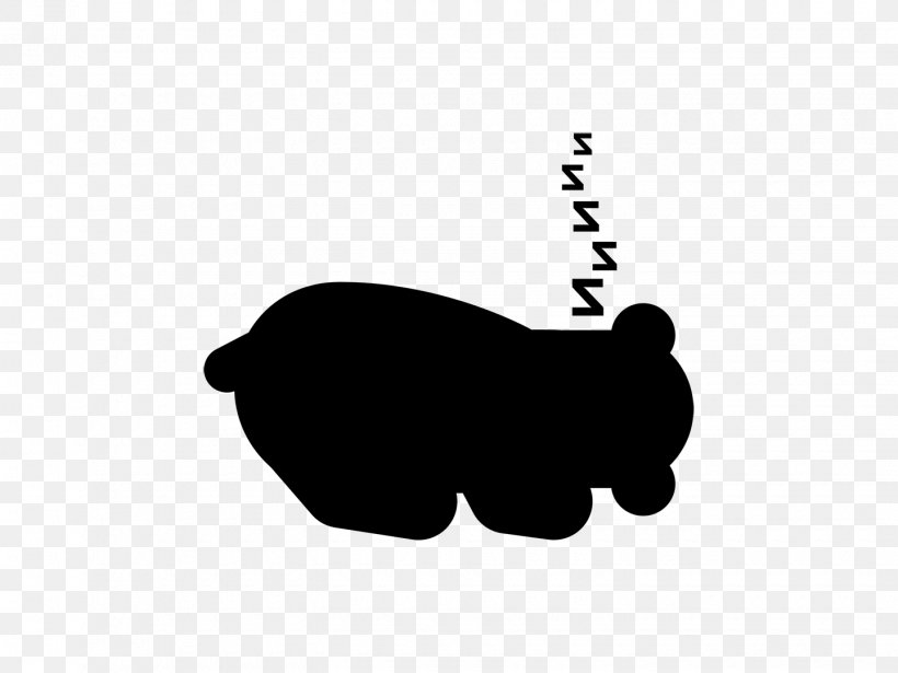 Cat Bear Dog Clip Art Mammal, PNG, 1440x1080px, Cat, Bear, Black M, Blackandwhite, Canidae Download Free
