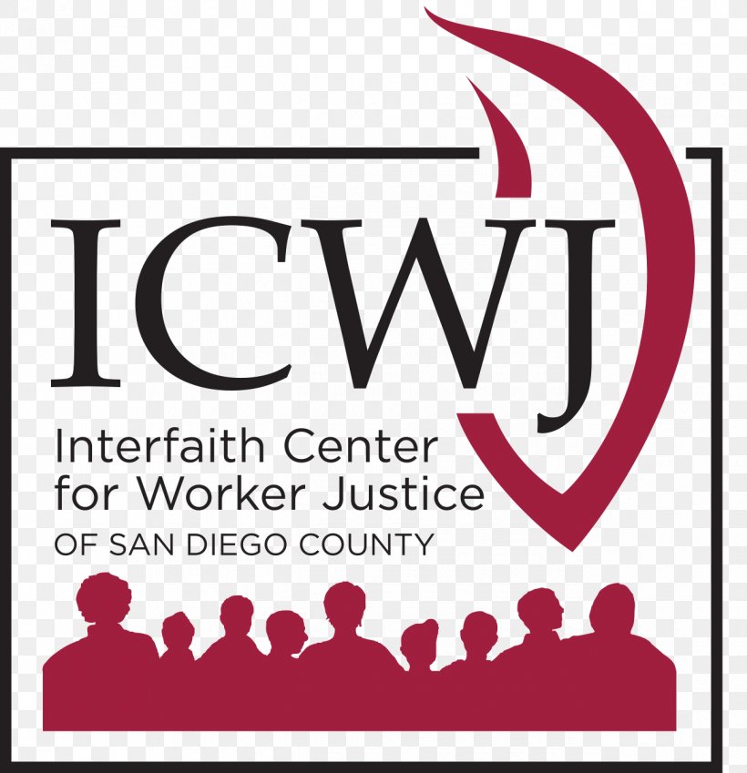 Interfaith Center For Worker Justice Of SD County Coalition San Diego Imperial Counties Labor Council Koneser Group Logo, PNG, 1290x1336px, Coalition, Area, Brand, Local Union, Logo Download Free