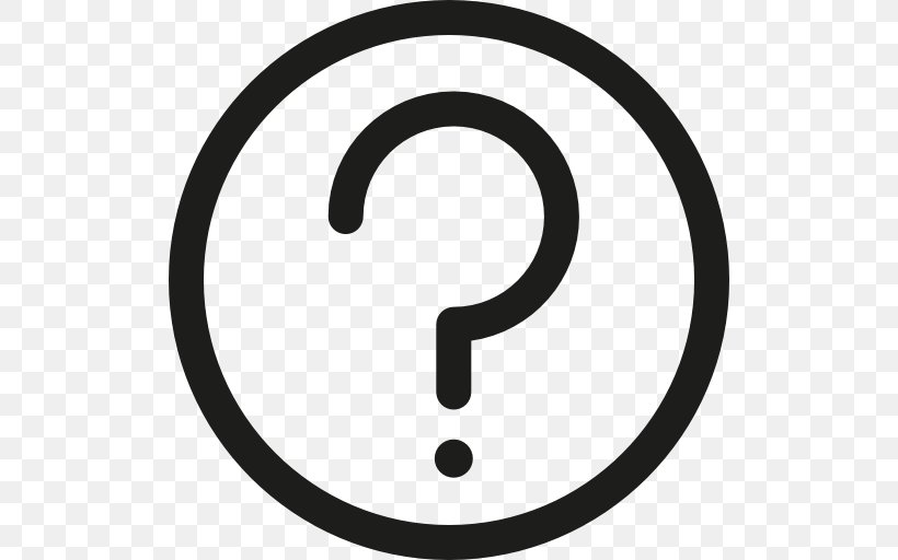 Question Mark Sign Clip Art, PNG, 512x512px, Question Mark, Area, Askfm, Black And White, Brand Download Free