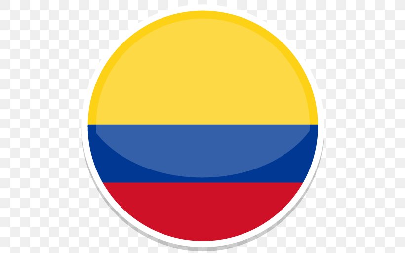 Area Symbol Yellow Circle, PNG, 512x512px, Colombia, Area, Emoji, Flag, Flag Of Colombia Download Free