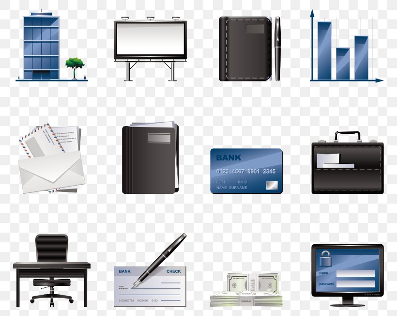 Building Business Office Supplies Icon, PNG, 784x652px, Building, Brand, Building Material, Business, Computer Icon Download Free