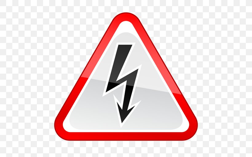 Hazard Symbol Safety Electricity High Voltage, PNG, 512x512px, Hazard, Area, Brand, Electric Current, Electric Discharge Download Free
