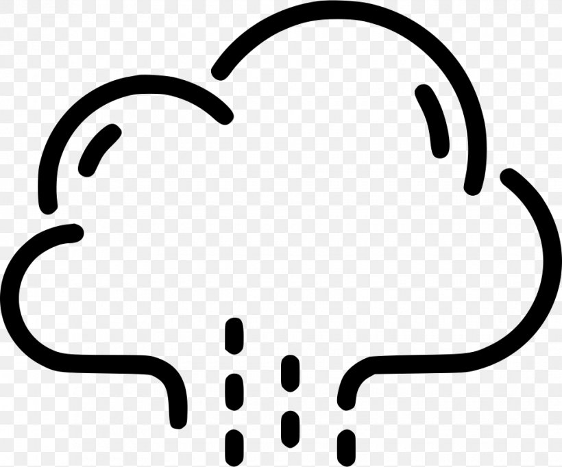 Clip Art Cloud Rain, PNG, 980x816px, Cloud, Black, Black And White, Cloud Computing, Meteorology Download Free