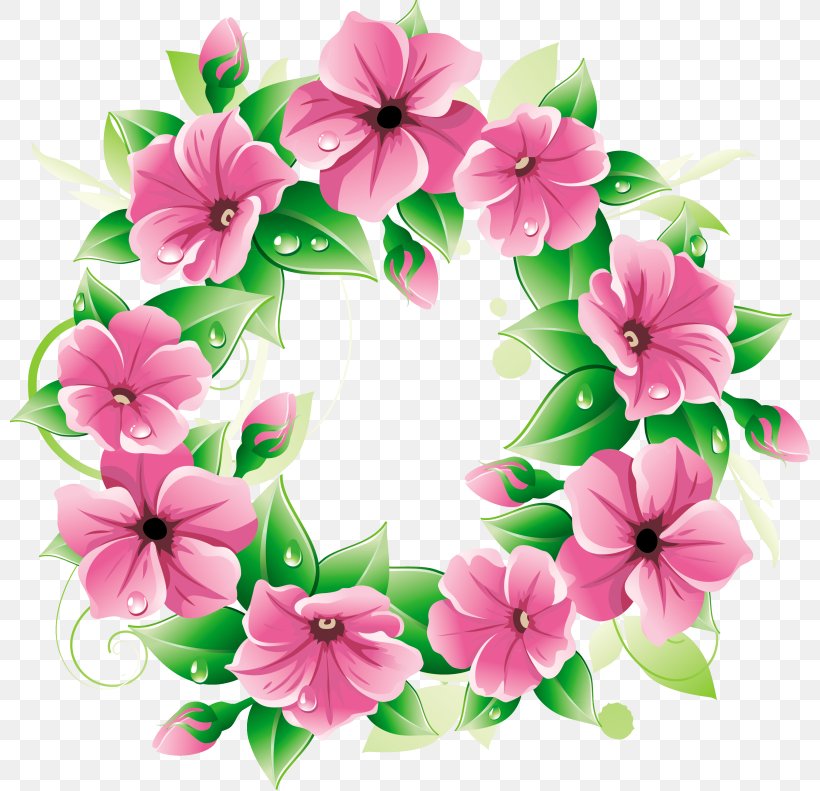 Garland Flower Bouquet Wreath, PNG, 800x791px, Garland, Color, Cut Flowers, Floral Design, Floristry Download Free