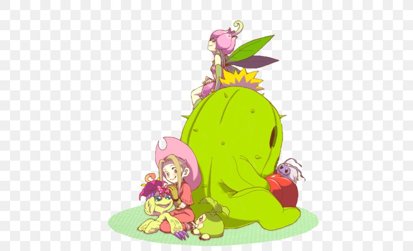 Palmon Mimi Tachikawa Tai Kamiya Izzy Izumi Sora Takenouchi, PNG, 500x500px, Palmon, Cartoon, Digidestined, Digimon, Digimon Adventure Download Free