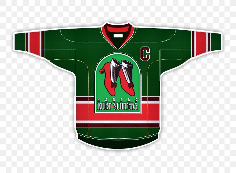 Sports Fan Jersey Hockey Jersey T-shirt Slipper, PNG, 800x600px, Sports Fan Jersey, Brand, Clothing, Green, Hockey Download Free