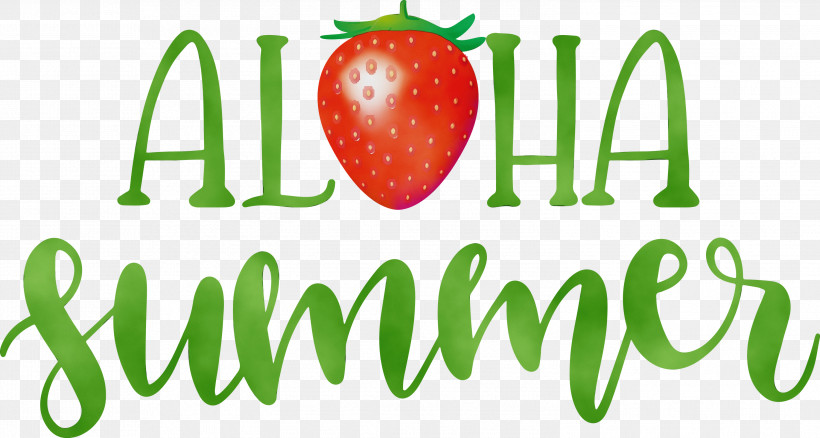 Strawberry, PNG, 2999x1602px, Aloha Summer, Apple, Local Food, Logo, Meter Download Free