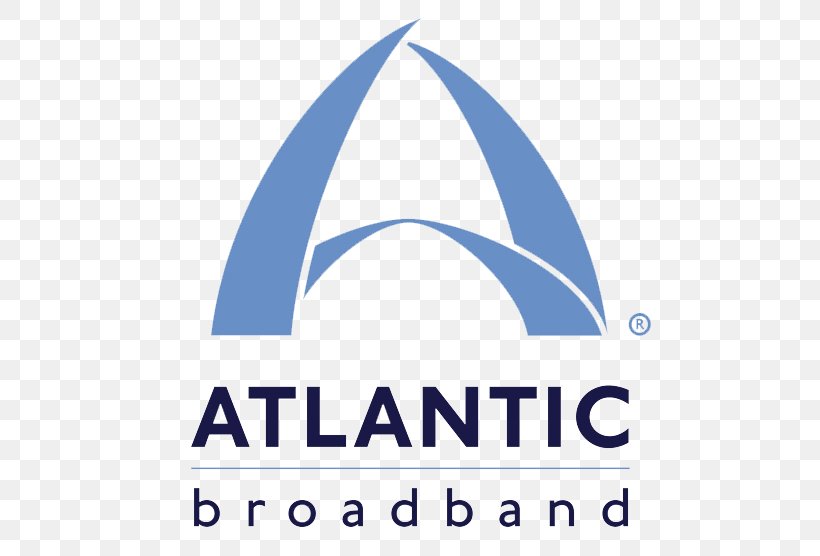 Atlantic Broadband Cable Television Customer Service MetroCast Cablevision Cogeco, PNG, 502x556px, Atlantic Broadband, Area, Blue, Brand, Broadband Download Free