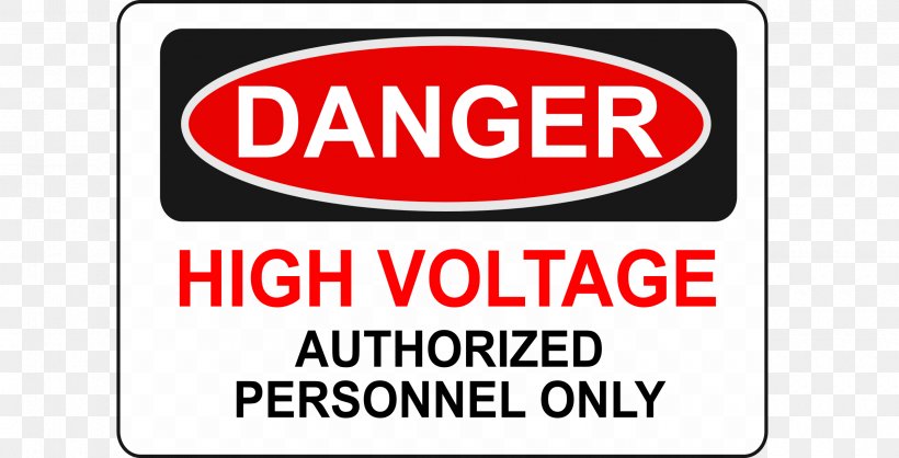 Hazard High Voltage Warning Sign Clip Art, PNG, 2400x1224px, Hazard, Area, Brand, Danger High Voltage, Electricity Download Free