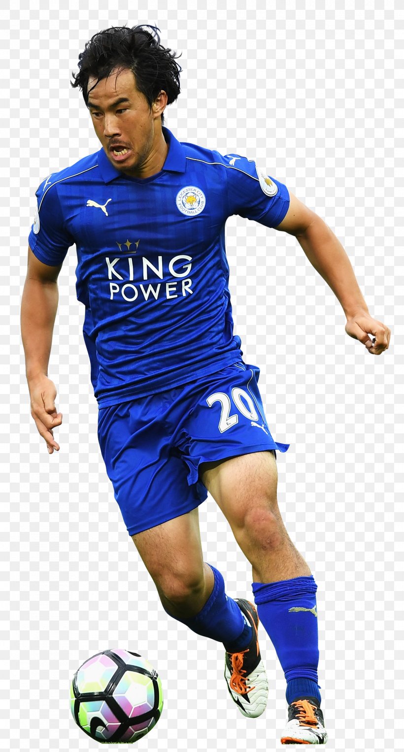 Shinji Okazaki Leicester City F.C. Premier League Football Player, PNG, 1420x2645px, Shinji Okazaki, Ahmed Musa, Ball, Blue, Clothing Download Free