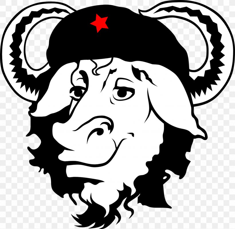 Wildebeest GNU/Linux Naming Controversy Clip Art, PNG, 1280x1251px, Wildebeest, Art, Artwork, Black And White, Cattle Like Mammal Download Free
