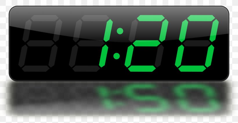 Digital Clock Alarm Clocks Clip Art, PNG, 1000x518px, Digital Clock, Alarm Clock, Alarm Clocks, Brand, Clock Download Free