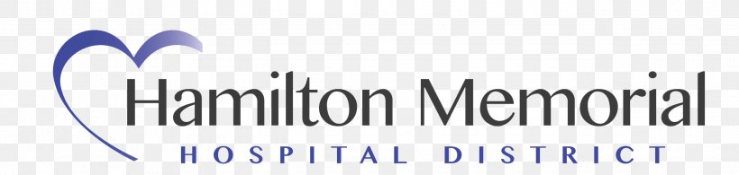 Hamilton Memorial Hospital District Logo Brand Font Line, PNG, 2550x608px, Logo, Area, Blue, Brand, Hospital Download Free