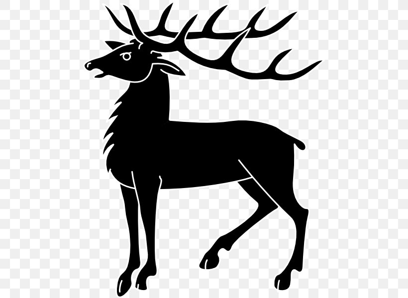 Red Deer Moose White-tailed Deer Coat Of Arms, PNG, 486x599px, Deer, Antelope, Antler, Art, Blackandwhite Download Free