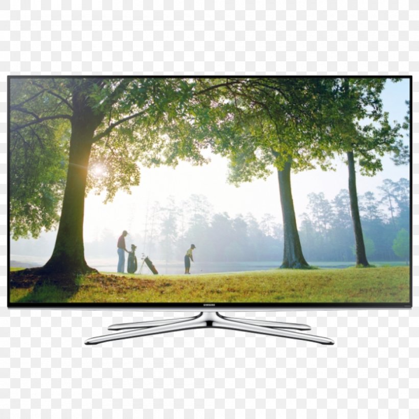 Samsung H6350 Series LED-backlit LCD Smart TV 1080p, PNG, 1000x1000px, 1920 X 1080, Samsung H6350 Series, Display Device, Grass, Highdefinition Television Download Free