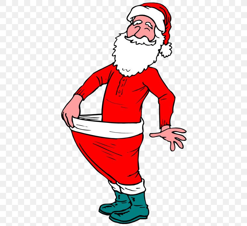 Santa Claus Exercise Weight Loss Clip Art Physical Fitness, PNG, 429x750px, Santa Claus, Area, Art, Artwork, Christmas Download Free