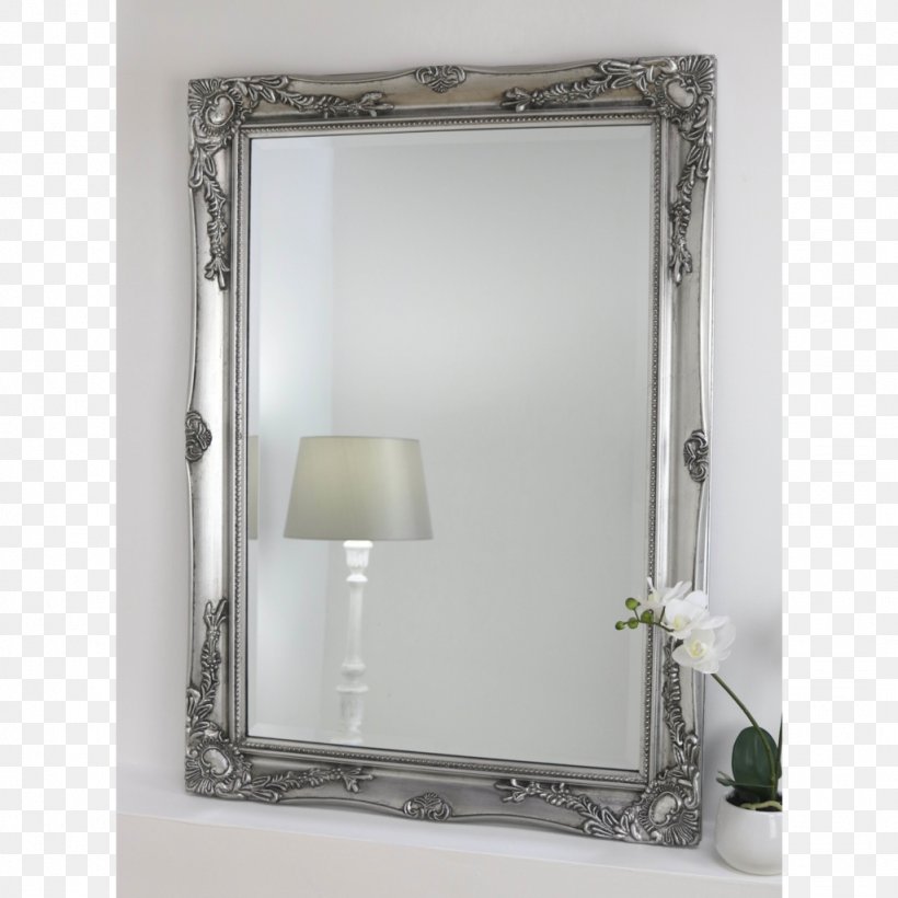Shabby Chic Mirror Picture Frames Glass Silvering, PNG, 1024x1024px, Shabby Chic, Bathroom Accessory, Furniture, Glass, Mirror Download Free