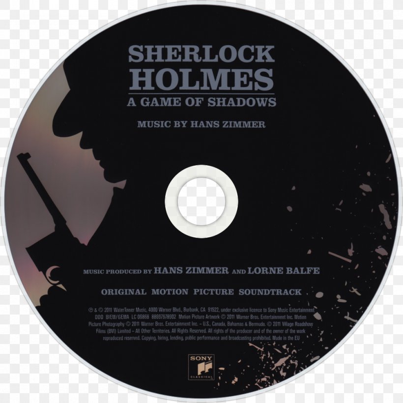 The Four Handed Game Compact Disc Sherlock Holmes Hardcover, PNG, 1000x1000px, Compact Disc, Brand, Data Storage Device, Disk Image, Disk Storage Download Free