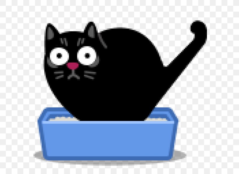 Cat Litter Trays Kitten Clip Art Felidae, PNG, 600x600px, Cat, Black Cat, Carnivoran, Cat Like Mammal, Cat Litter Trays Download Free