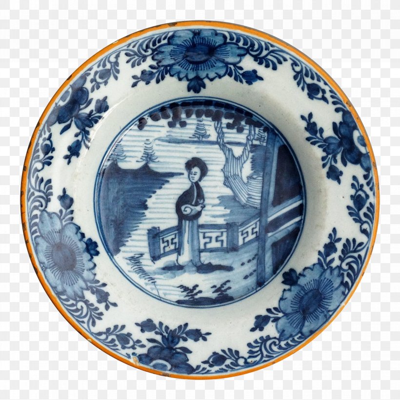 Plate 18th Century Blue And White Pottery Delft Ceramic, PNG, 3918x3923px, 18th Century, Plate, Blue And White Porcelain, Blue And White Pottery, Ceramic Download Free