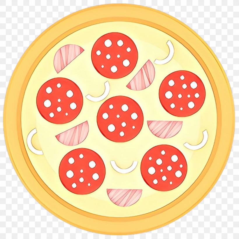 Polka Dot, PNG, 1024x1024px, Yellow, Plate, Polka Dot, Tableware Download Free