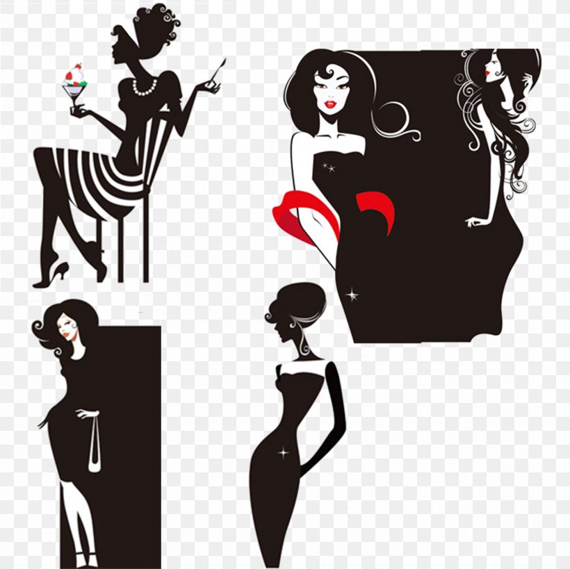 Silhouette Woman Stencil Clip Art, PNG, 2362x2362px, Silhouette, Art, Drawing, Elegance, Fashion Download Free