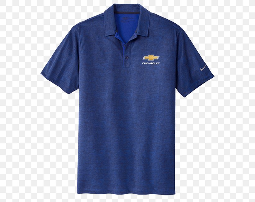 T-shirt Polo Shirt Nike Golf Dry Fit, PNG, 585x650px, Tshirt, Active Shirt, Blue, Clothing, Cobalt Blue Download Free